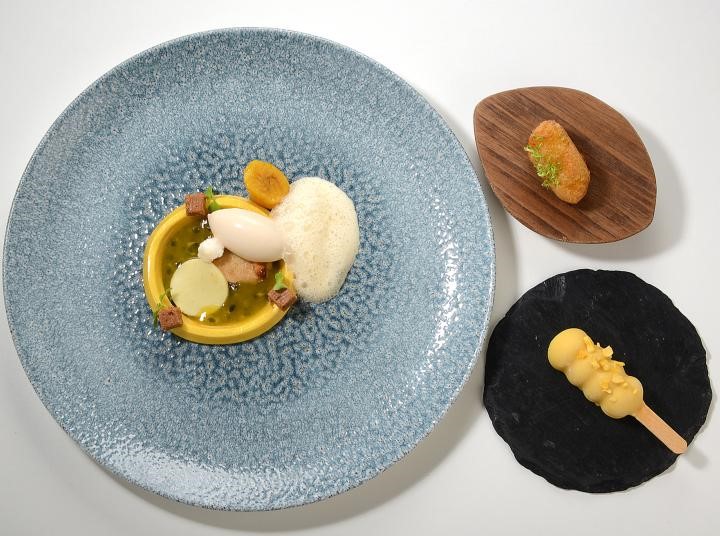 Obsession article DIETER KOSCHINA Banana with passionfruit etc